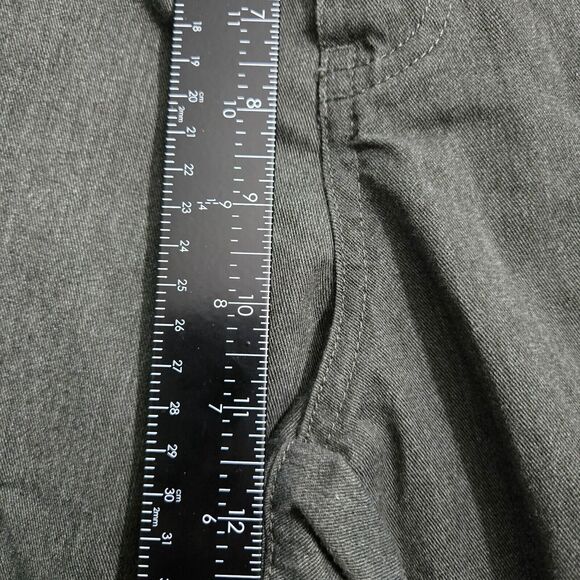 Volcom Vmonty Men 38 Charcoal Heather Gray Straight Skater Urban Chino Pants - Picture 11 of 14